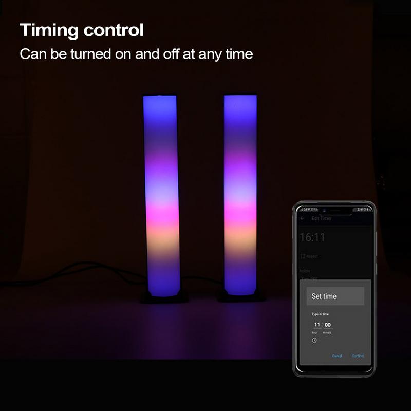 Rgb Desk Lamp Smart - ไฟ RGB ตกแต่งสมาร์ทโคมไฟตั้งโต๊ะตกแต่ง LED Ambient Lighting