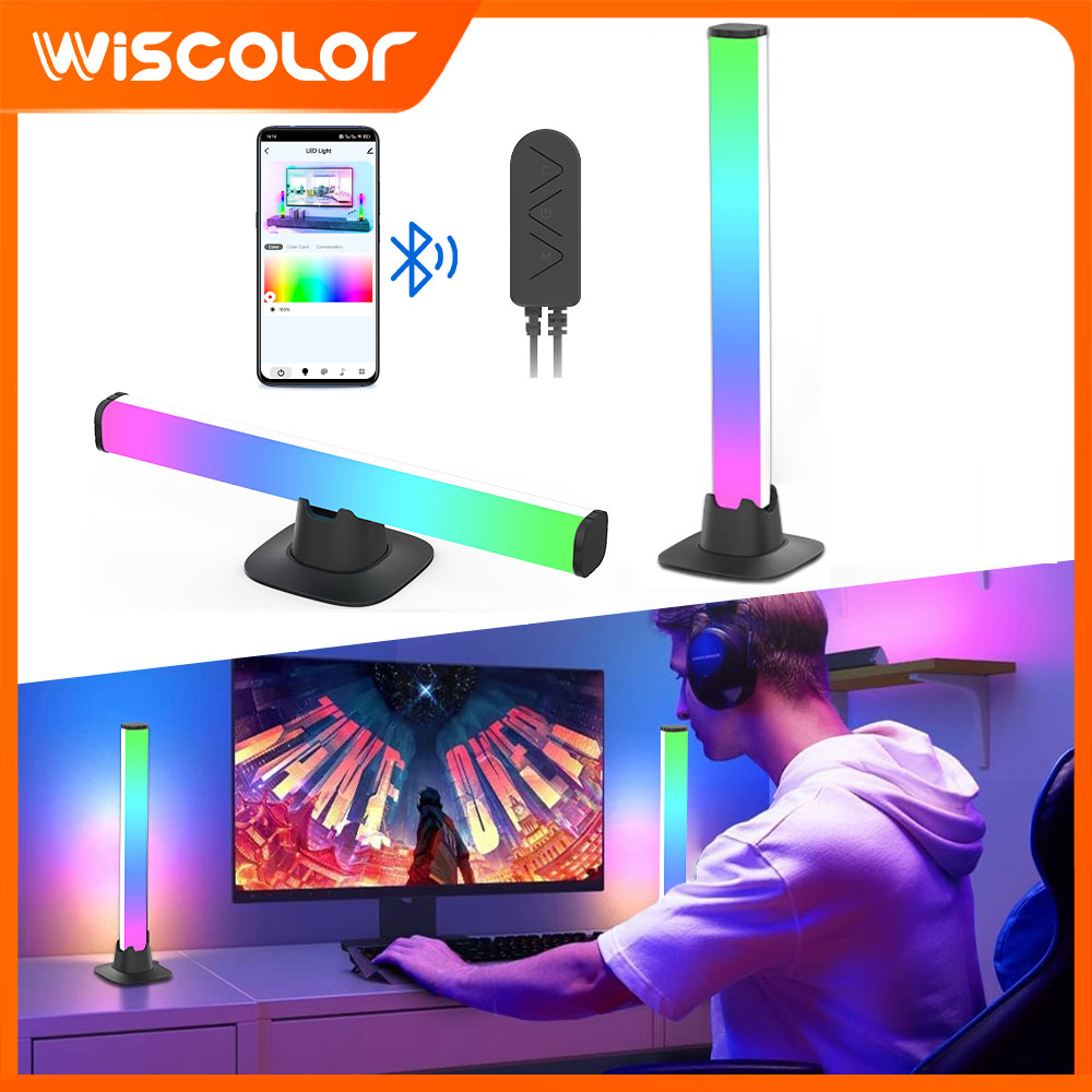Rgb Desk Lamp Smart - ไฟ LED RGB บาร์บลูทูธ ตั้งค่าแสงไฟบรรยากาศ โคมไฟตั้งโต๊ะ