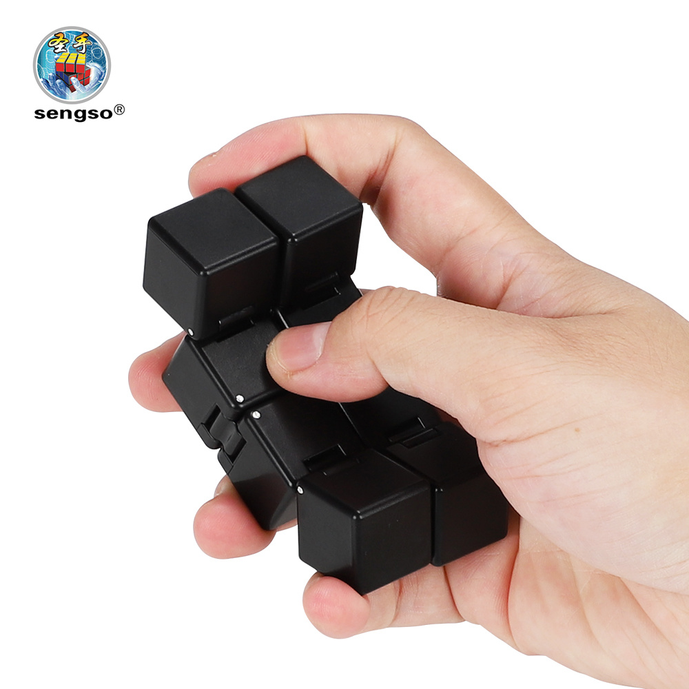 Electronics Latest Gadgets - SENGSO Infinity Cube, ลูกบาศก์ฟิดเจ็ต รุ่นใหม่ ของเล่นนิ้วมือสำหรับบรรเทาความเครียดและความวิตกกังวล/ADHD