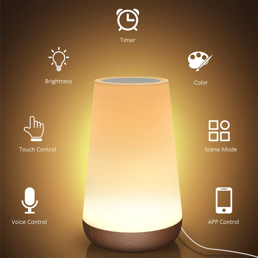 Tuya โคมไฟตั้งโต๊ะอัจฉริยะ WIF - Rgb Desk Lamp Smart บทวิจารณ์และราคา