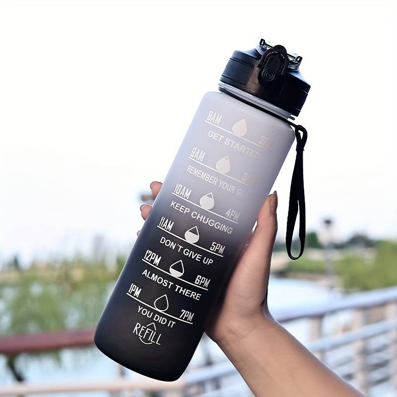 สีไล่ระดับสี 1000 มล. ถ้วยพลาส - Smart Water Bottle Tracker บทวิจารณ์และราคา