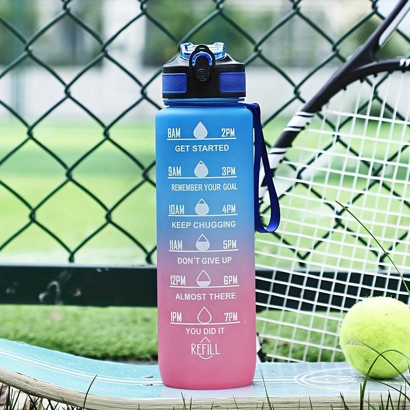 สีไล่ระดับสี 1000 มล. ถ้วยพลาส - Smart Water Bottle Tracker บทวิจารณ์และราคา