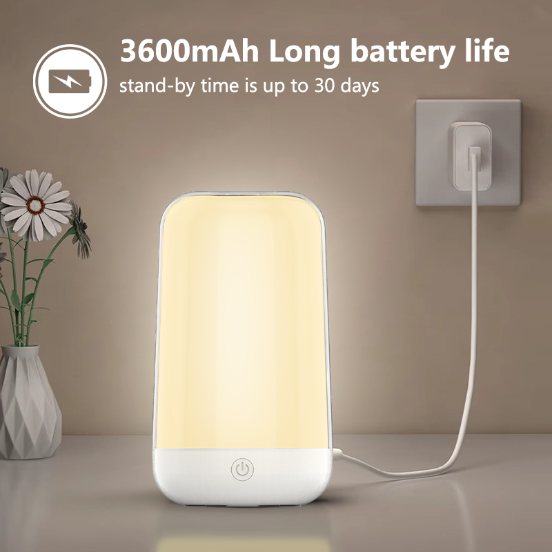 โคมไฟตั้งโต๊ะข้างเตียงแบบสัมผั - Rgb Desk Lamp Smart บทวิจารณ์และราคา