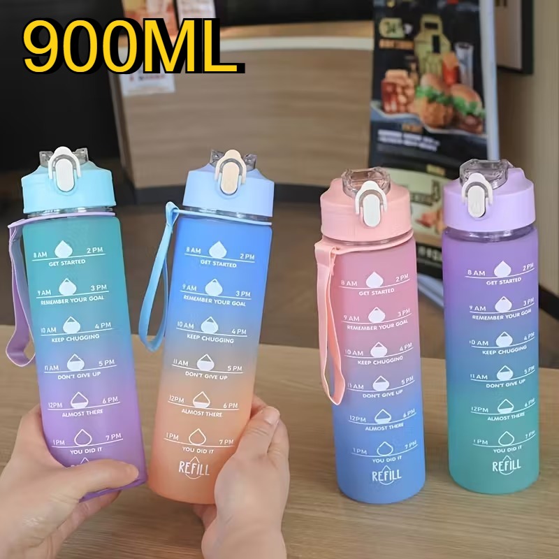 ขวดน้ำกีฬา 900 มล. ทนความร้อนส - Smart Water Bottle Tracker บทวิจารณ์และราคา