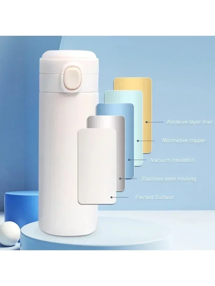 320ml 420ml ร้อนและเย็นสแตนเลส - Smart Water Bottle Tracker บทวิจารณ์และราคา