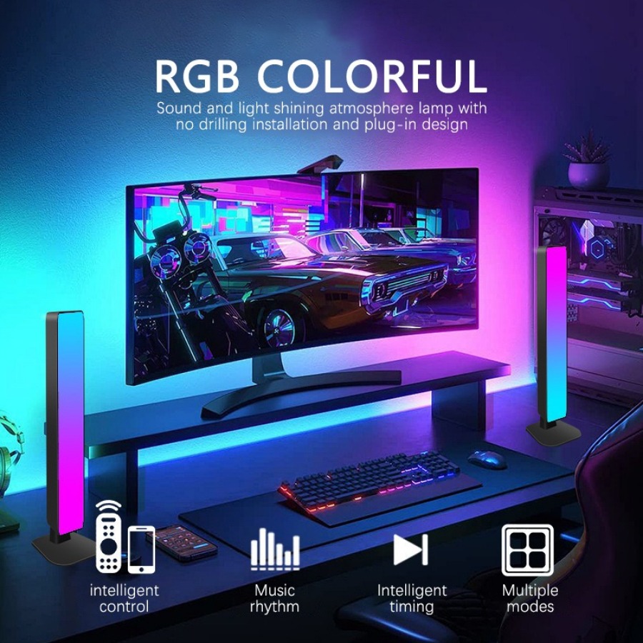 ไฟบรรยากาศอัจฉริยะ Tuya RGB สำ - Rgb Desk Lamp Smart บทวิจารณ์และราคา