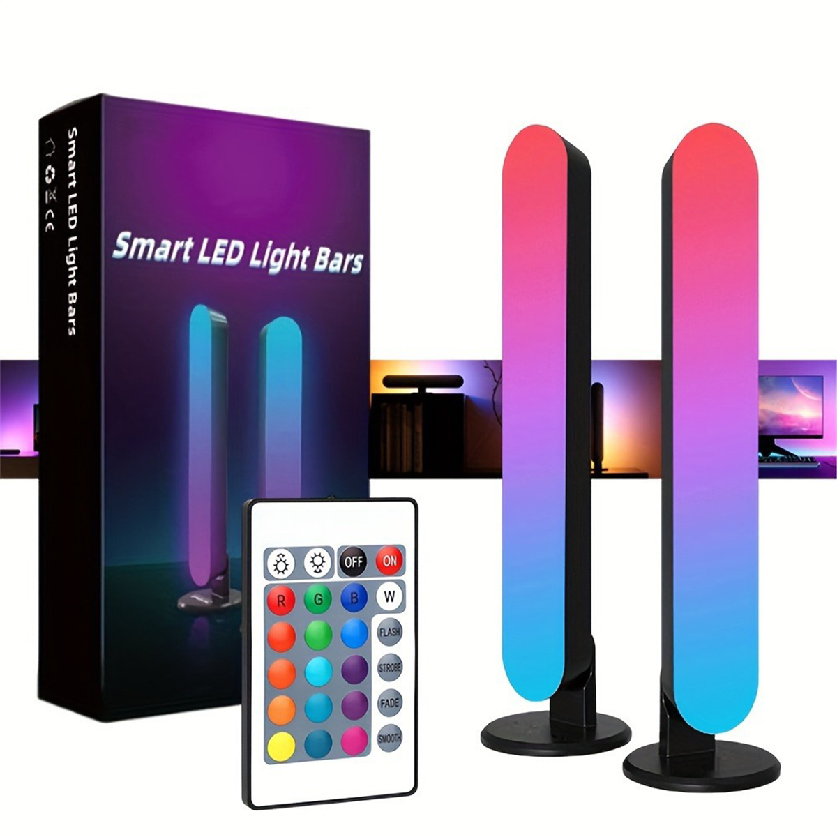 RGB สมาร์ท LED Strip Night Lig - Rgb Desk Lamp Smart บทวิจารณ์และราคา
