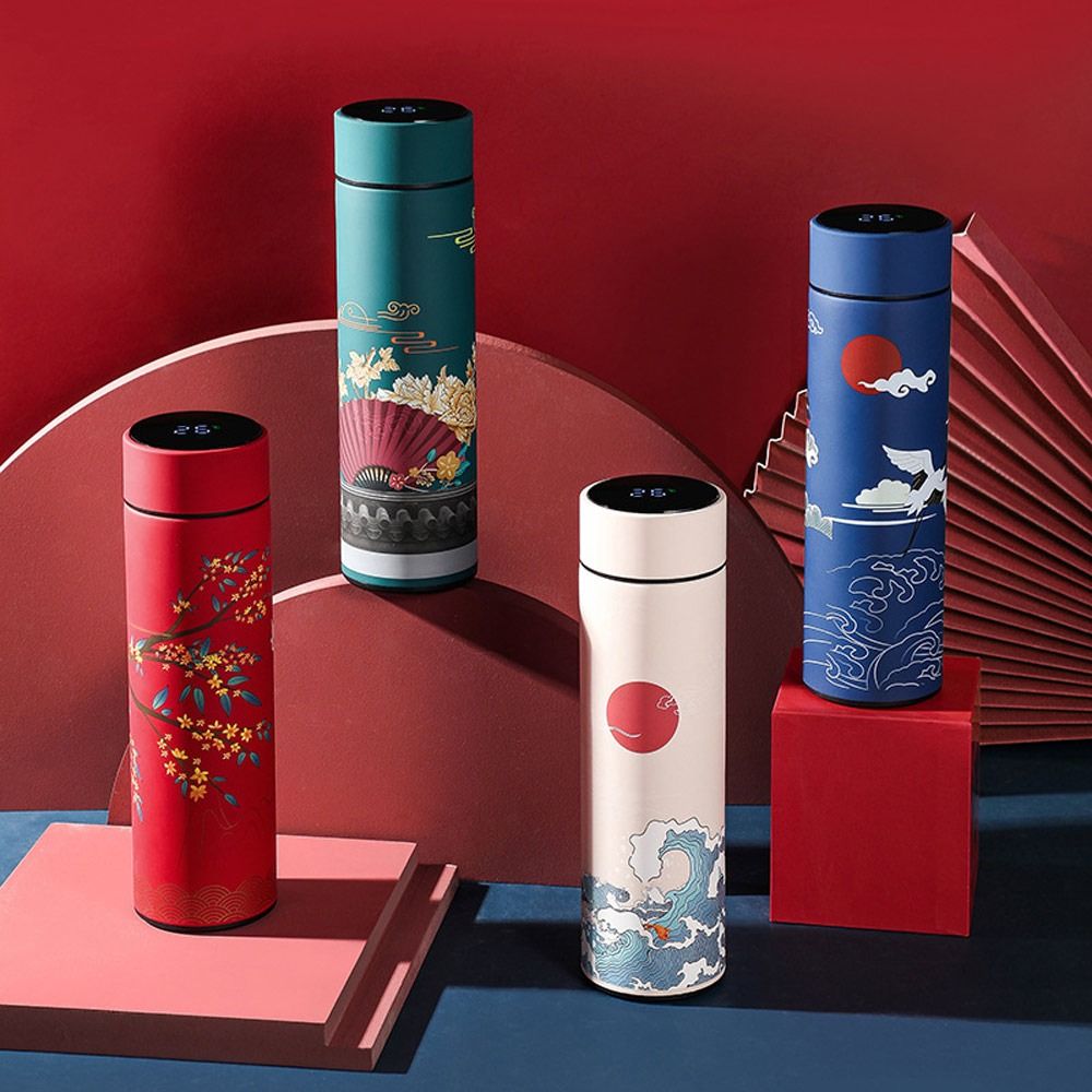 ขวดน้ำสูญญากาศจอแสดงผล LED ขนา - Smart Water Bottle Tracker บทวิจารณ์และราคา