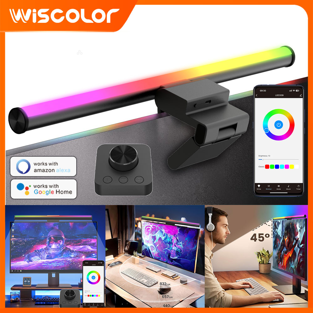 ไฟ LED RGB Smart Wifi สำหรับจอ - Rgb Desk Lamp Smart บทวิจารณ์และราคา