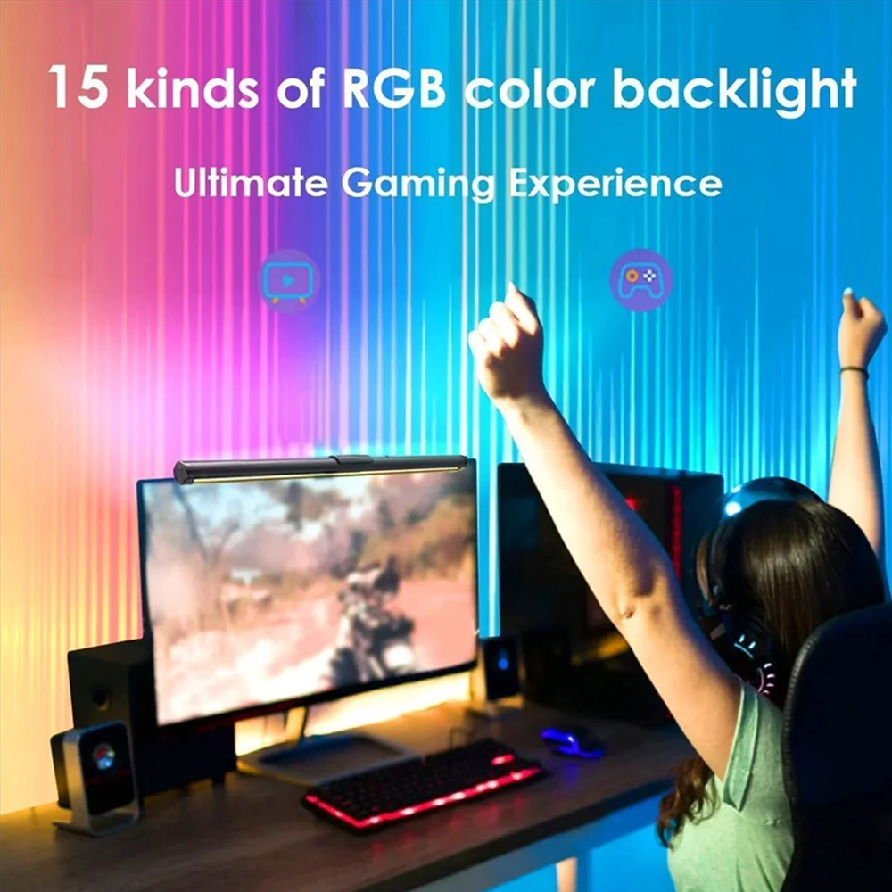 ไฟตกแต่งจอภาพ แถบไฟ LED อัจฉริ - Rgb Desk Lamp Smart บทวิจารณ์และราคา