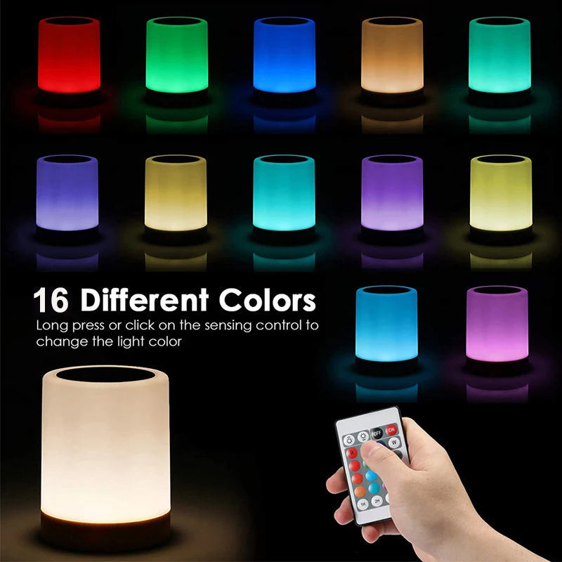 โคมไฟตั้งโต๊ะอัจฉริยะแบบสัมผัส - Rgb Desk Lamp Smart บทวิจารณ์และราคา